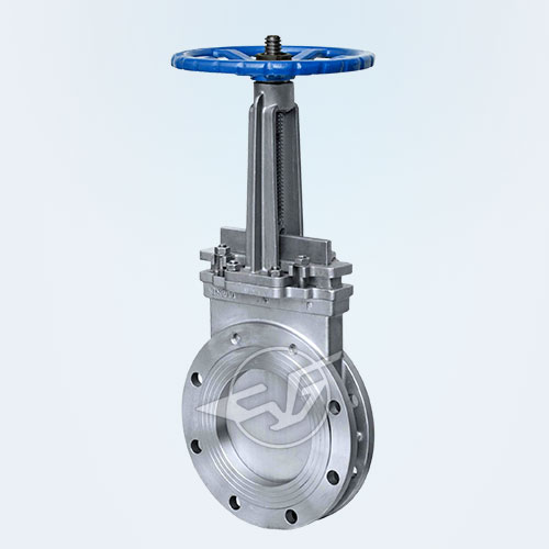 Manual knife gate valve