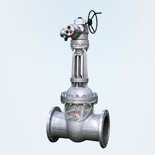 Electric flanged gate valve 