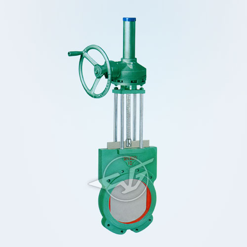 Bevel gear slurry valve