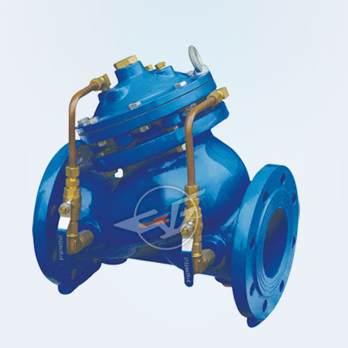 Diaphragm multi-function pump control valve